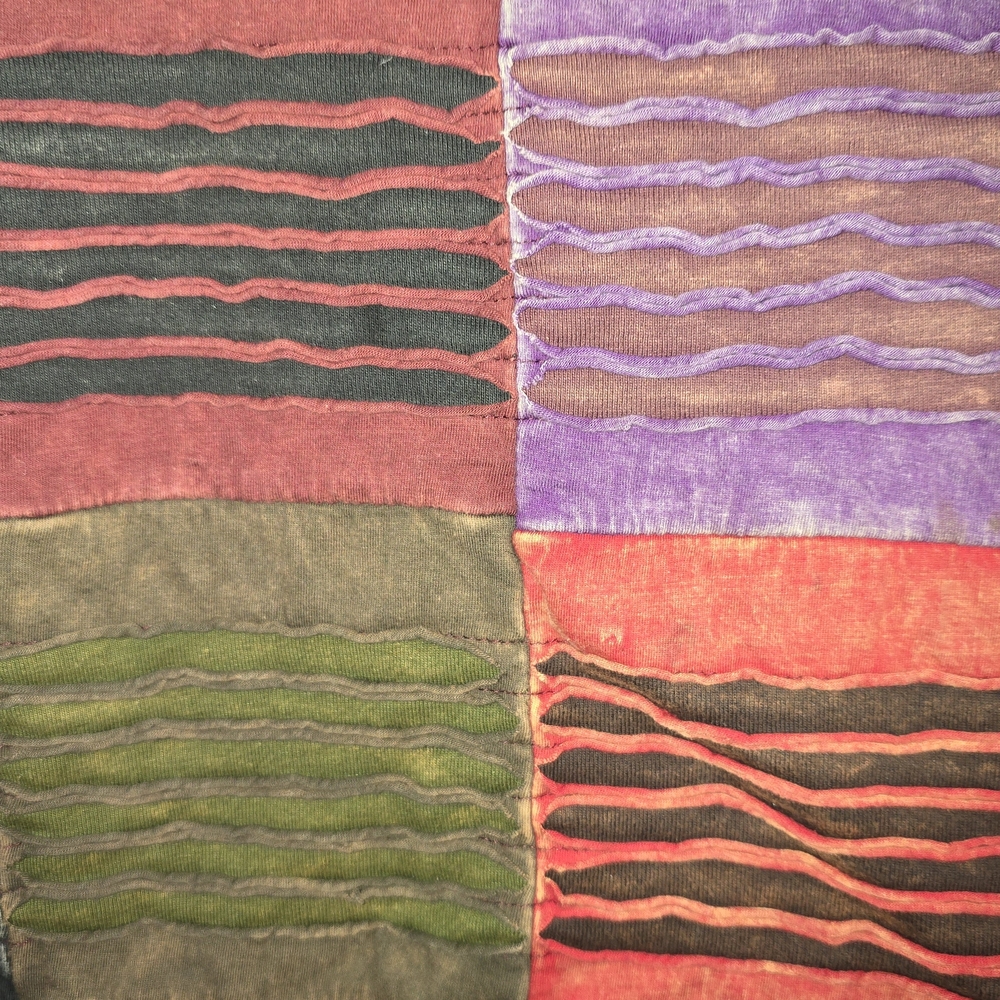 Rising International Multicolor Patchwork Tank To… - image 3